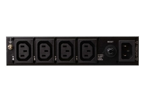 ATEN PE4104G power distribution unit (PDU) 4 AC outlet(s) 1U Black