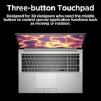 HP ZBook Fury G11 Intel® Core™ i9 i9-14900HX Mobile workstation 40.6 cm (16") WQUXGA 32 GB DDR5-SDRAM 1 TB SSD NVIDIA Quadro RTX 4000 Wi-Fi 7 (802.11be) Windows 11 Pro Silver