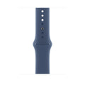 Apple MXLW3ZM/A smart wearable accessory Band Blue Fluoroelastomer