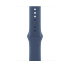 Apple MXLV3ZM/A smart wearable accessory Band Blue Fluoroelastomer