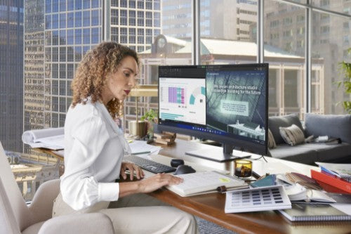 HP Series 7 Pro 39.7 inch 5K2K Conferencing Monitor-740pm