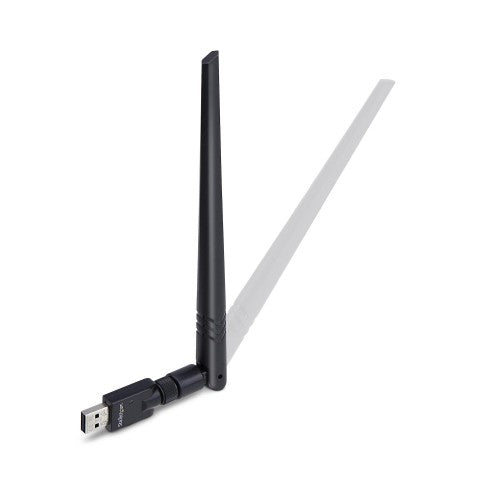 StarTech.com USB Bluetooth 5.3 Class 1 Adapter Dongle for PC/Laptop, Long-Range Connectivity for Keyboard, Mouse, Audio Streaming and PAN Networking, Windows/Linux