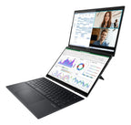 ASUS Zenbook Duo UX8406CA-QL289W Intel Core Ultra 9 285H Hybrid (2-in-1) 35.6 cm (14") Touchscreen WUXGA 32 GB LPDDR5x-SDRAM 2 TB SSD Wi-Fi 7 (802.11be) Windows 11 Home Grey