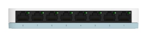 D-Link DGS-1008D/E network switch Unmanaged Gigabit Ethernet (10/100/1000) White