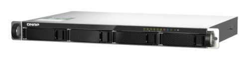 QNAP TS-435XeU NAS Rack (1U) Marvell CN9131 4 GB DDR4 16 TB HDD QNAP QTS Black, Grey