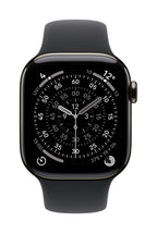 Apple MXLK3ZM/A smart wearable accessory Band Black Fluoroelastomer
