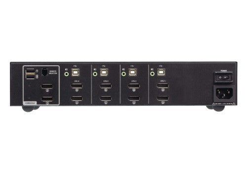 ATEN 4-Port USB DisplayPort Dual Display Secure KVM Switch (PSD PP v4.0 Compliant)
