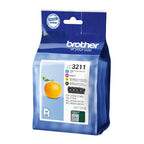 Brother LC-3211VAL Ink cartridge multi pack Bk,C,M,Y Blister, 4x200 pages ISO/IEC 19752 Pack=4 for Brother DCP-J 772