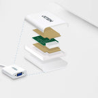 ATEN VC925 video cable adapter DisplayPort VGA (D-Sub) White