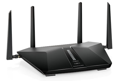 NETGEAR Nighthawk AX5400 wireless router Gigabit Ethernet Dual-band (2.4 GHz / 5 GHz) Black