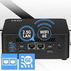 MSI Cubi NUC 1M Intel Core 5 120U (14th Gen - Series 1) Barebone, NUC, SFF, Mini Computer, HTPC, (NO RAM, NO Storage, NO OS), Intel Graphics/DDR5/Dual ThunderBolt 4/Dual HDMI/Dual LAN/WiFi 6E/BT 5.3/VESA - NUC 1M i5 120U BB