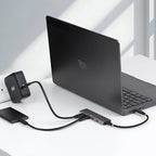 StarTech.com 4-Port USB-C Hub, 10Gbps, 100W PD Charging, 4x USB-C Ports, Overcurrent Protection, PCR Aluminum, For MacBook / Dell / ThinkPad / HP / iPad / Tablet
