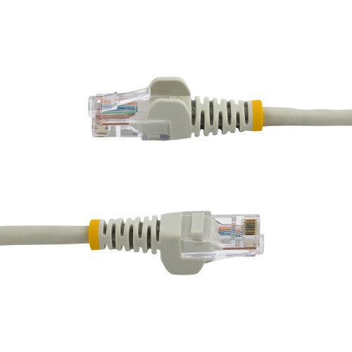 StarTech.com Cat5e Patch Cable with Snagless RJ45 Connectors - 1m, Gray
