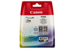 Canon 0615B036/PG-40+CL-41 Printhead cartridge multi pack black + color 16ml+12ml Pack=2 for Canon Pixma IP 1600/2200/2500/2600/MX 300