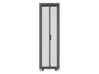 Vertiv VR3100SP rack cabinet 42U Freestanding rack Black, Transparent
