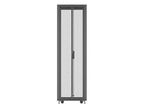 Vertiv VR3100SP rack cabinet 42U Freestanding rack Black, Transparent