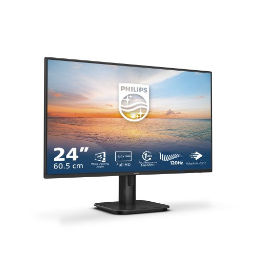 Philips 1000 series 24E1N1100A/00 computer monitor 60.5 cm (23.8") 1920 x 1080 pixels Full HD LCD Black