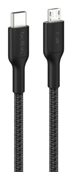 Belkin BoostCharge Pro USB cable 1 m USB C Micro-USB A Black