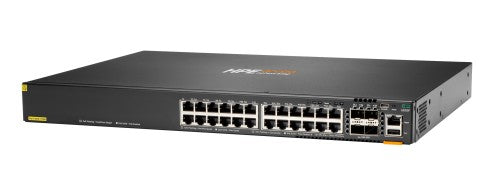 HPE Aruba Networking CX 6200F 24G Class-4 PoE 4SFP 370W Switch