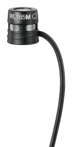 Shure WL185M Black Lavalier/Lapel microphone