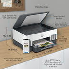 HP Smart Tank 7005 Wireless All-in-One Color Printer, Two-sided printing; Copier, Scanner