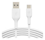 Belkin BoostCharge USB cable USB 2.0 1 m USB A USB C White