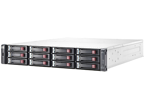 HPE MSA 1040 2-port SAS Dual Controller LFF disk array Rack (2U) Black, Grey