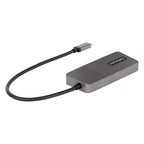 StarTech.com 3-Port USB-C Multi-Monitor Adapter, USB Type-C to 3x HDMI MST Hub, Triple 4K 60Hz HDMI Laptop Display Extender / Splitter, HDR, Extra-Long Built-In Cable - Windows Only