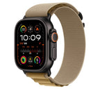Apple 49mm Tan Alpine Loop - Small - Black Titanium Finish