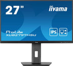iiyama ProLite 27” IPS technology panel with 1ms MPRT, 100Hz refresh rate, USB-Hub and height adjustable stand