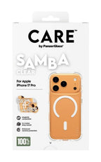 PanzerGlass CARE by ® Fashionable Case Samba Transparent w. White MagSafe iPhone 17 Pro