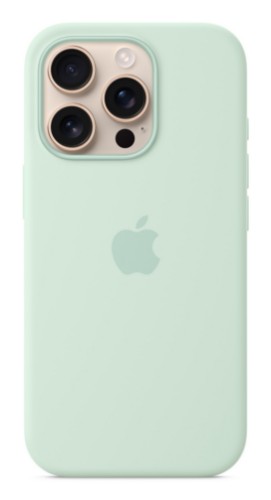 Apple MDG04ZM/A mobile phone case 16 cm (6.3") Cover Aquamarine