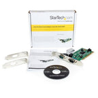 StarTech.com 2 Port PCI RS232 Serial Adapter Card with 16550 UART