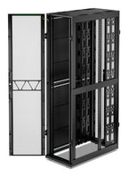 APC NetShelter SX, Server Rack Enclosure, Gen 2, 52U, 2436H x 600W x 1200D mm, with Sides, Black