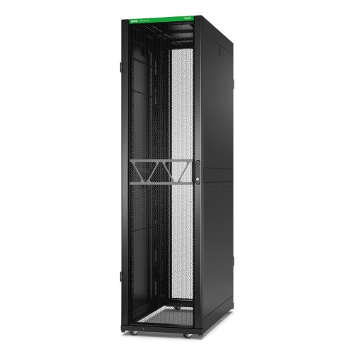 APC NetShelter SX Server Rack Gen 2, 48U, 2258H x 600W x 1200D mm, with Sides, Black