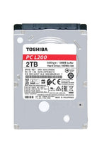 Toshiba L200 internal hard drive 2 TB 5400 RPM 128 MB 2.5" Serial ATA III