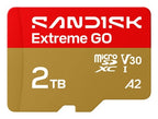 SanDisk Extreme GO 2 TB MicroSDXC UHS-I