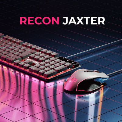 Juice PWR-GAM-BUNDLE-JAXTER keyboard Mouse included Gaming USB QWERTY English Black