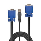 Lindy 3m Combined KVM and USB Cable