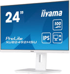 iiyama 24” IPS technology panel with 150mm height adjustable stand and 100Hz refresh rate