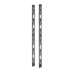 APC NetShelter Cable Management, Vertical Cable Manager, for NetShelter SX 42U, Set of 2, Black, 117 x 1930 x 130 mm