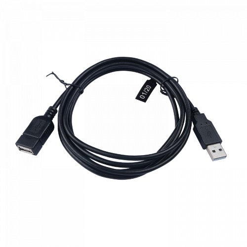 V7 Black USB Extension Cable USB 2.0 A Female to USB 2.0 A Male 1.8m 6ft