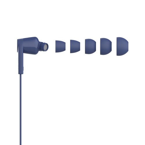 Belkin SoundForm Headset Wired In-ear Music/Everyday USB Type-C Blue