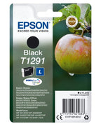 Epson C13T12914022/T1291 Ink cartridge black Blister Radio Frequency, 380 pages 11,2ml for Epson Stylus BX 320/SX 235 W/SX 420/SX 525/WF 3500