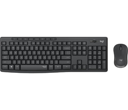 Logitech 920-009794 keyboard Mouse included Office RF Wireless QWERTZ German Graphite