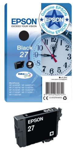 Epson C13T27054012/27 Ink cartridge multi pack C,M,Y 3x350pg3x3,6ml Pack=3 for Epson WF 3620