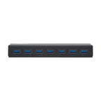 Tripp Lite U360-007-INT 7-Port USB-A Mini Hub - USB 3.x (5Gbps), International Plug Adapters