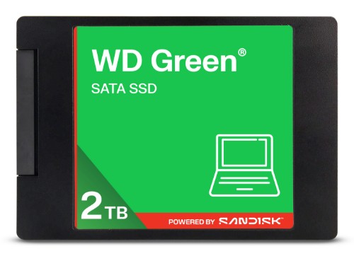 Western Digital Green WD ™ SATA SSD 2,5"/7 mm POWERED BY SANDISK 2 TB