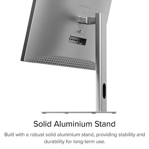 ALOGIC Clarity Pro computer monitor 68.6 cm (27") 3840 x 2160 pixels 4K Ultra HD LCD Black, Silver