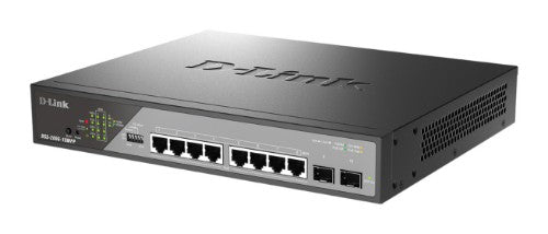 D-Link 10-Port Gigabit Ethernet PoE++ Surveillance Switch